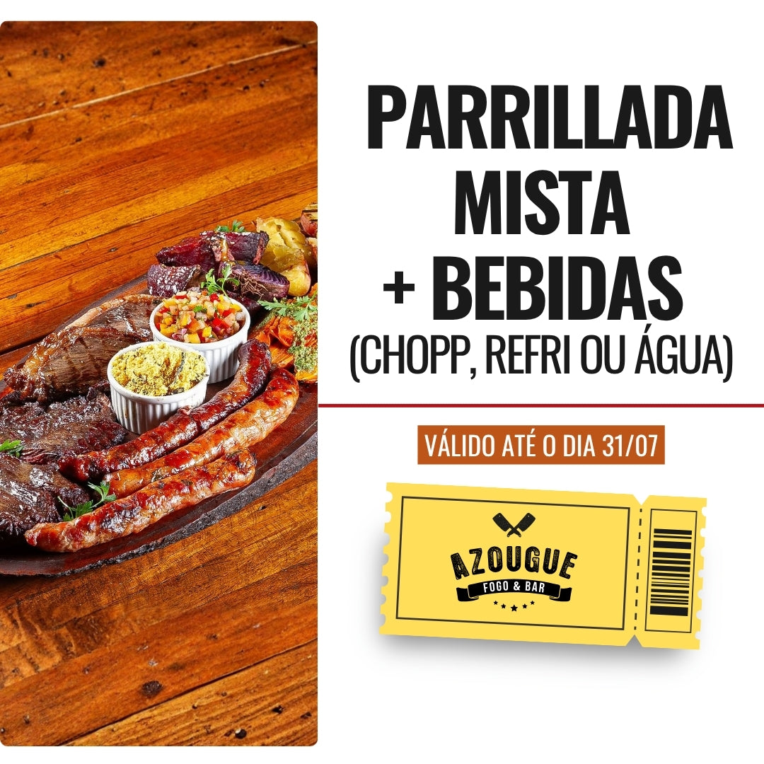 Parrillada Mista + Bebidas