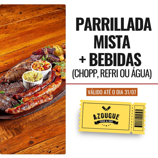 Parrillada Mista + Bebidas